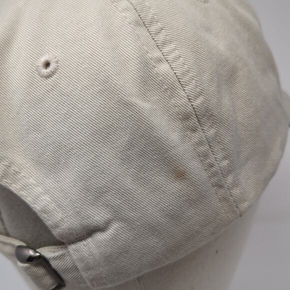 Budweiser Clover Slideback Baseball Hat Beige One Size Embroidered - Picture 6 of 11